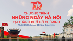 “Những ngày Hà Nội tại TP.HCM” với chuỗi hoạt động văn hóa, nghệ thuật, thể thao, du lịch 