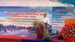 Khánh thành công trình nâng cấp, mở rộng đường vào Khu di tích đặc biệt Óc Eo – Ba Thê