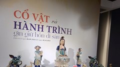 Trưng bày “Cổ vật và hành trình gìn giữ hồn di sản”