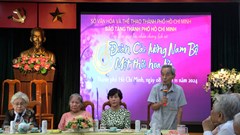 Giao lưu nhân chứng lịch sử “Đoàn Cải lương Nam Bộ - Một thời hoa lửa”