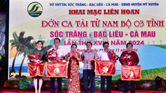 Liên hoan Đờn ca tài tử Nam Bộ 3 tỉnh Sóc Trăng-Bạc Liêu-Cà Mau năm 2024