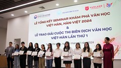 Nâng cao kỹ năng và kết nối văn hóa, văn học Việt-Hàn cho giới trẻ