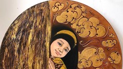 Hình tượng mẫu tử trong triển lãm tranh “Niềm tin và tình yêu”