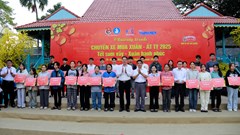 “Chuyến xe mùa xuân” Xuân Ất Tỵ 2025 đưa 2.000 sinh viên và người lao động khó khăn về quê đón Tết