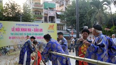 Lễ hội Khai hạ - Cầu an đầu năm mới tại Di tích Lăng Lê Văn Duyệt