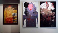 Khám phá vẻ đẹp đương đại của tranh lụa