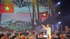 Giai điệu hào hùng trong chương trình giao hưởng thính phòng “Bài ca Thống nhất”