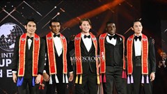 Người mẫu Vũ Linh đoạt Á vương 4 tại Manhunt International 2025