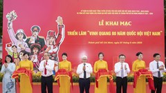 Khai mạc triển lãm ảnh “Vinh quang 80 năm Quốc hội Việt Nam” 