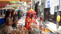 Đường Sách TP.HCM khoác diện mạo mới chào mừng Quốc khánh