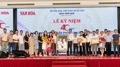 Kỷ niệm 40 năm thành lập Văn phòng đại diện phía Nam Báo Văn Hóa