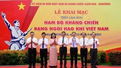 Triển lãm ảnh 'Nam Bộ kháng chiến –  Rạng ngời hào khí Việt Nam'