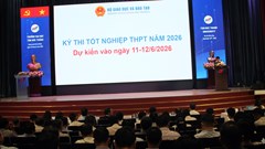 Kỳ thi tốt nghiệp THPT 2026 cơ bản giữ ổn định, dự kiến thi vào 11-12.6