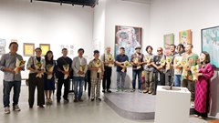 Triển lãm quốc tế ‘Nghệ thuật và văn hóa’ quy tụ nghệ sĩ Nhật Bản, Brazil, Indonesia và Việt Nam