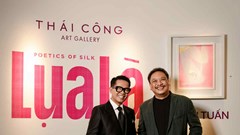 'Lụa là' – cuộc đối thoại giữa hội họa và không gian sống