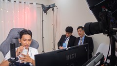 Thi livestream bán hàng tại Hội thi tay nghề thanh niên TP.HCM năm 2025