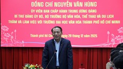 Giữ nhịp truyền thống, “thắp lửa” cho Trường Đại học Văn hóa TP.HCM