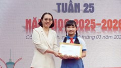 Trao giải đợt 3 Cuộc thi Kể chuyện sách thiếu nhi lần 1 – 2025