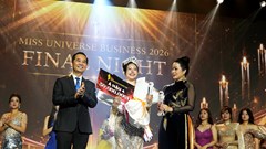 Elsa Nguyễn đoạt Á hậu 4 và Người đẹp Tài năng tại Miss Universe Business 2026