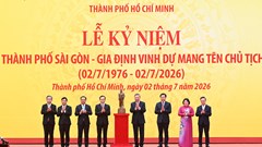 TP.HCM trọng thể kỷ niệm 50 năm Ngày Thành phố vinh dự mang tên Bác