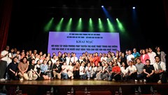 TP.HCM tập huấn phương pháp truyền thụ nghệ thuật trong học đường cho nghệ sĩ