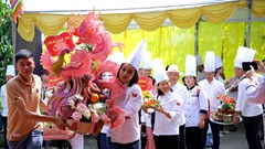 Gần 200 đầu bếp cả nước về dâng hương tưởng nhớ Hoàng tử Lang Liêu