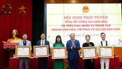 Trao tặng danh hiệu Nghệ sĩ ưu tú cho 5 nghệ sĩ