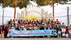 Đón 60 khách du lịch đầu tiên đến Cao Bằng ngày Tết dương lịch 2025