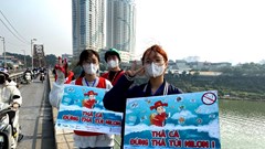 Đường Táo Quân- Các bạn trẻ chung tay bảo vệ môi trường