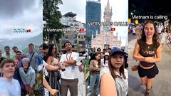 Trào lưu “Vietnam is calling” trở thành hiện tượng trên Tiktok