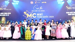 MC nhí toàn quốc 2025 gây ấn tượng với chủ đề “Kỷ nguyên vươn mình”