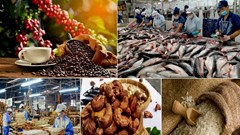 Xuất khẩu nông lâm thủy sản chạm mốc gần 40 tỉ USD