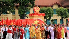 Khối Văn hoá, thể thao tươi tắn tham gia Tổng duyệt A80