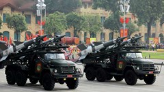 Khí tài công nghệ cao Viettel lần đầu xuất hiện trên Quảng trường Ba Đình