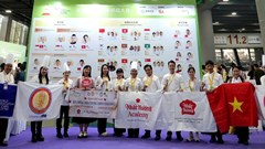 Đội tuyển Đầu bếp Việt Nam tỏa sáng tại Asian Pastry Young Chefs Challenge 2025