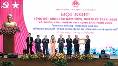 Tôn vinh những cá nhân, tập thể đóng góp tiêu biểu cho ngành VHTTDL