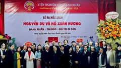 Ra mắt sách “Nguyễn Du và Hồ Xuân Hương: Danh nhân - Thi hào - Giá trị di sản“