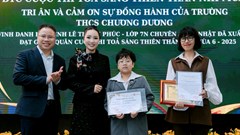 Nuôi dưỡng tài năng trẻ và tầm nhìn giáo dục hiện đại