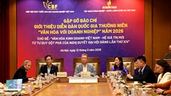 Sắp diễn ra Diễn đàn Quốc gia thường niên “Văn hóa với Doanh nghiệp” năm 2026