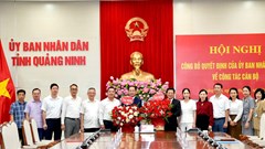 Ông Lê Ngọc Thanh được bổ nhiệm giữ chức Giám đốc Sở VHTTDL Quảng Ninh