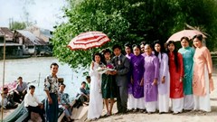 Đám cưới xưa đậm nét “tình làng, nghĩa xóm”