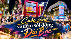 Cuộc sống về đêm sôi động ở Đài Bắc