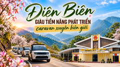 Điện Biên giàu tiềm năng phát triển caravan xuyên biên giới