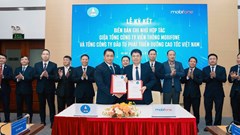 MobiFone ký kết biên bản ghi nhớ hợp tác với VEC