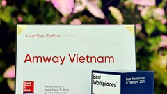 Amway đứng Top 6 “Nơi làm việc xuất sắc hàng đầu Việt Nam 2025”