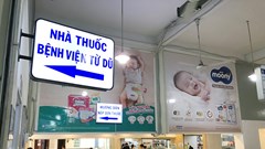 TP.HCM: Quảng cáo sữa, tã “tấn công” bệnh viện