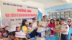 Lực lượng Cảnh sát biển lan tỏa văn hóa đọc đến cộng đồng