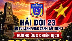 Hải đội 23 tiếp nhận thông tin về tìm kiếm, quy tập và xác định danh tính hài cốt liệt sĩ