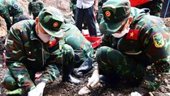 TP.HCM: Phát hiện thêm hài cốt liệt sĩ tại Công viên Lê Thị Riêng