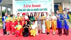 TP.HCM, Cần Thơ đoạt giải xuất sắc toàn diện tại Liên hoan dân ca Người cao tuổi